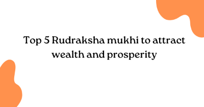 Top 5 Rudraksha mukhi to attract wealth and prosperity